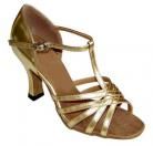 Tiffany Gold Latin or Ballroom Dance Shoe