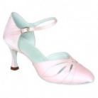 Danielle Pink Satin Ballroom Dance Shoe