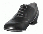 James Black Leather Ballroom Dance Shoe