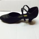 Catherine Black Glitter Ballroom DanceShoe