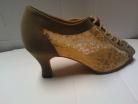 Bice Tan Latin or Ballroom Dance Shoe 