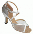 Samantha Silver Latin or Ballroom Dance Shoe
