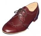 TOM Mahogany Brown Ballroom Dance Shoe