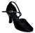 Barbara Black Leather Latin or Ballroom Dance Shoe